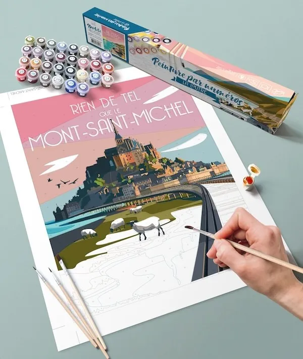 Peinture par Numéros - Mont Saint Michel