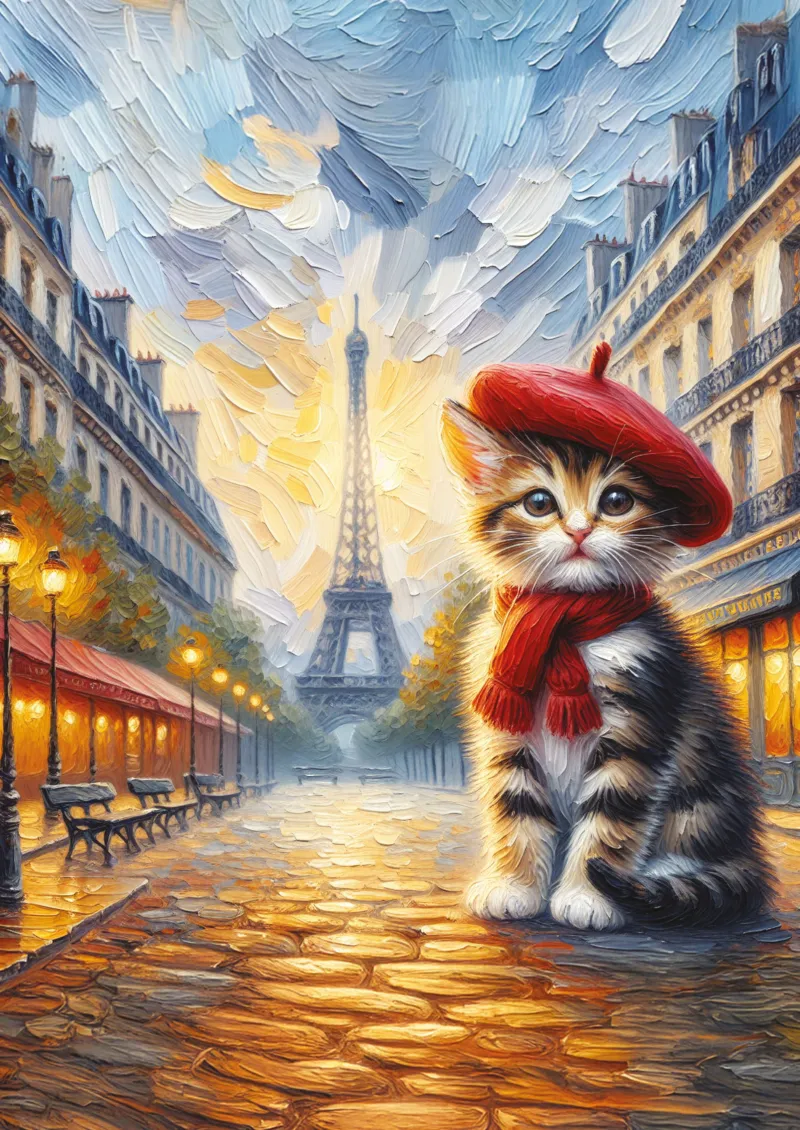 Pièces XXL - Le Chat Artiste À Paris