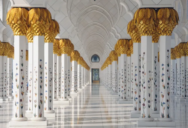 Pièces XXL - Mosquée Cheikh Zayed, Abou Dabi, Emirats Arabes Unis