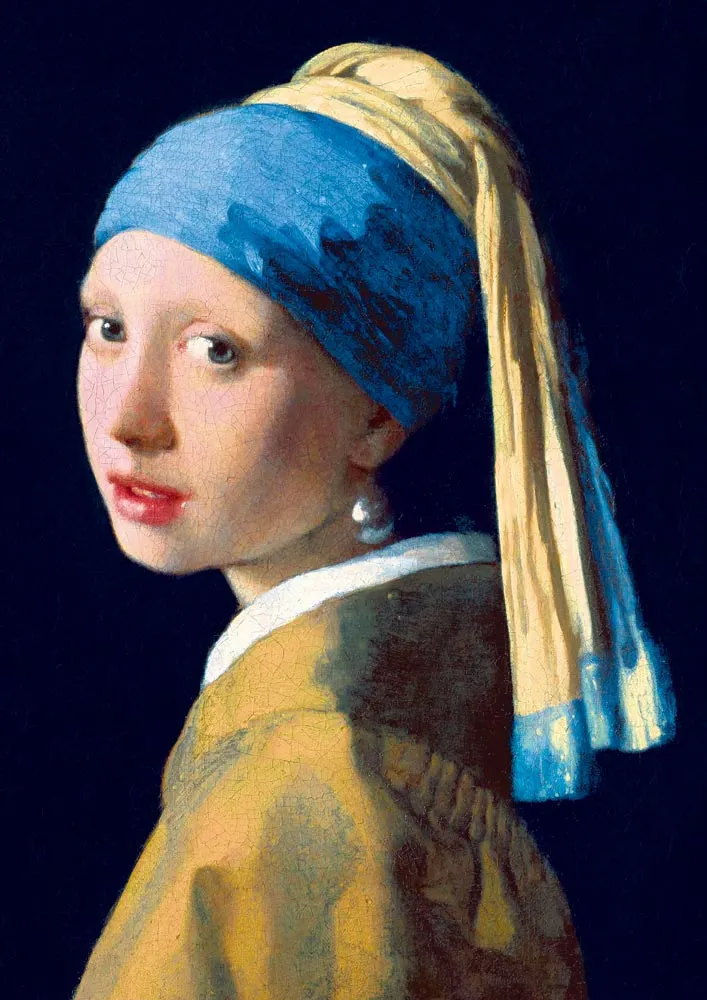 Vermeer- Girl with a Pearl Earring, 1665
