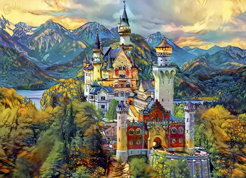 Château de Neuschwanstein, Allemagne