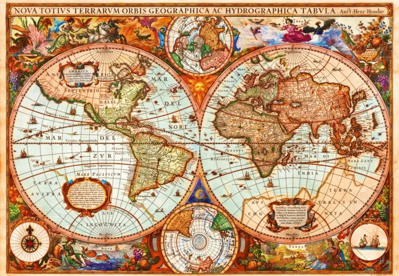 Vintage Map
