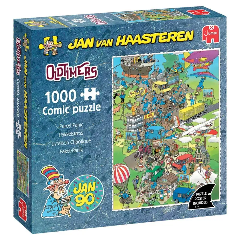 Jan van Haasteren Oldtimer - Livraison Chaotique