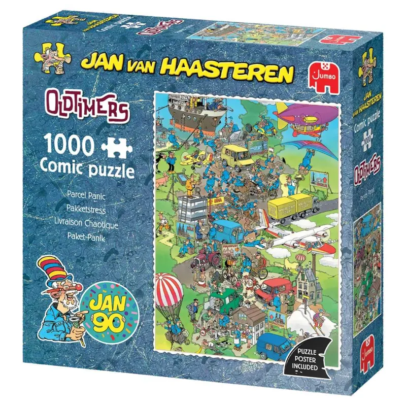 Jan van Haasteren Oldtimer - Livraison Chaotique