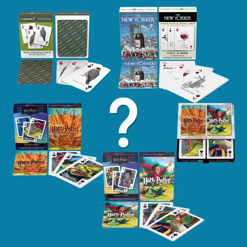 Jeu de Carte Aléatoire - NewYorkPuzzleCompany