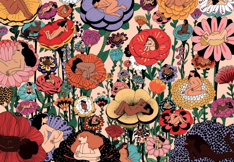 Femmes Fleurs