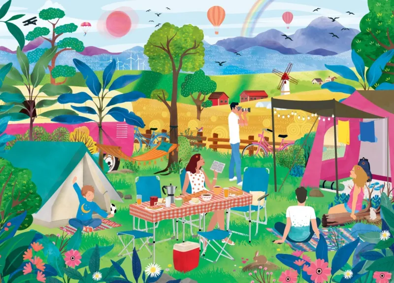 L'Eté au Camping