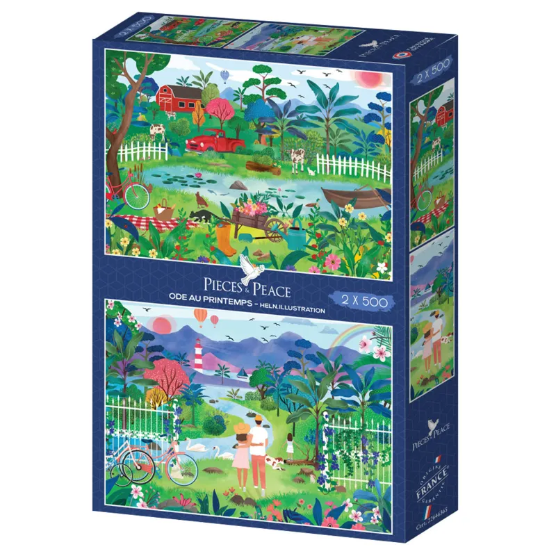 2 Puzzles - Ode au Printemps
