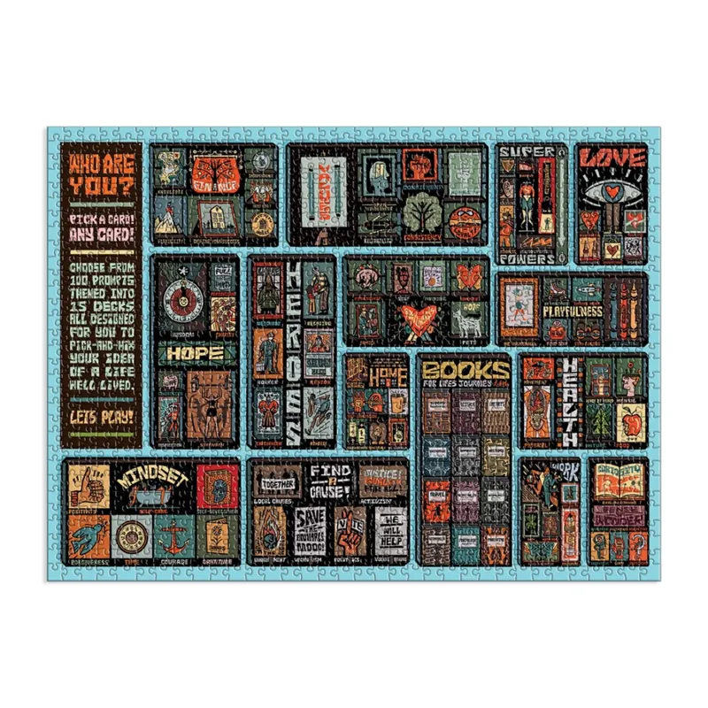 Qui Es-Tu? Puzzle de 1000 Pièces
