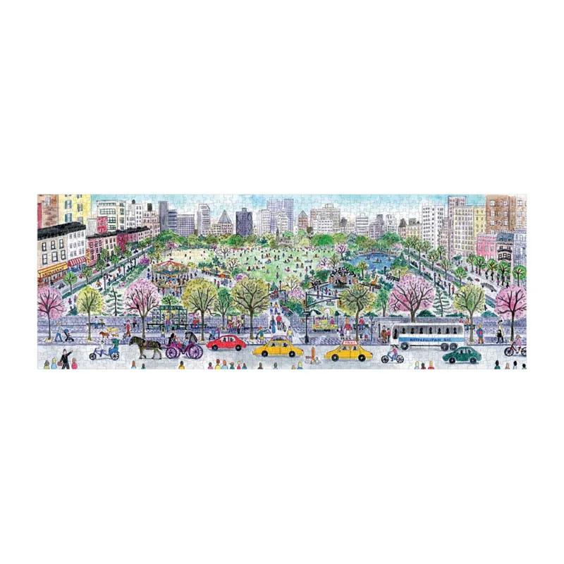 Paysage Urbain - Puzzle Panoramique de 1000 Pièces