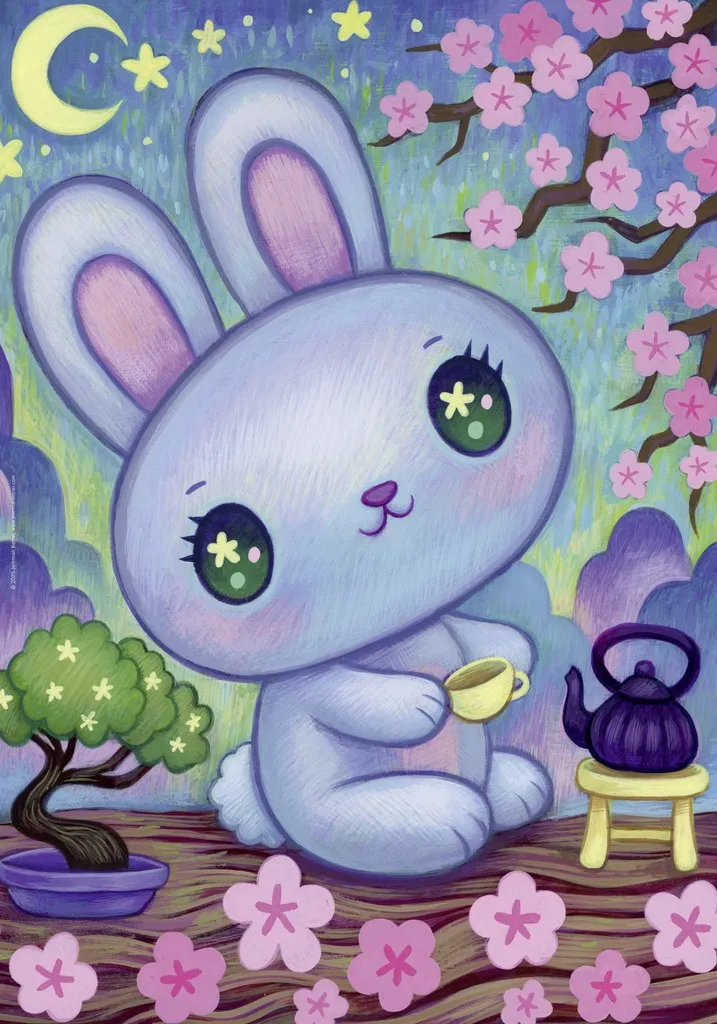 Dreaming - Bunny Zen Garden