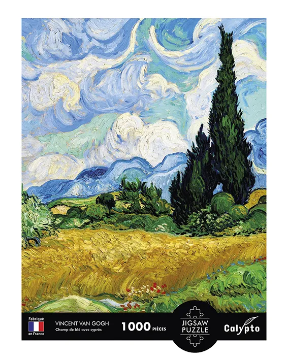 Champ De Blé Avec Cyprès - Vincent Van Gogh