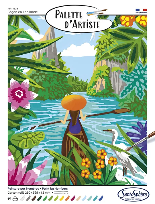 Palette D'Artiste - Lagon En Thaïlande