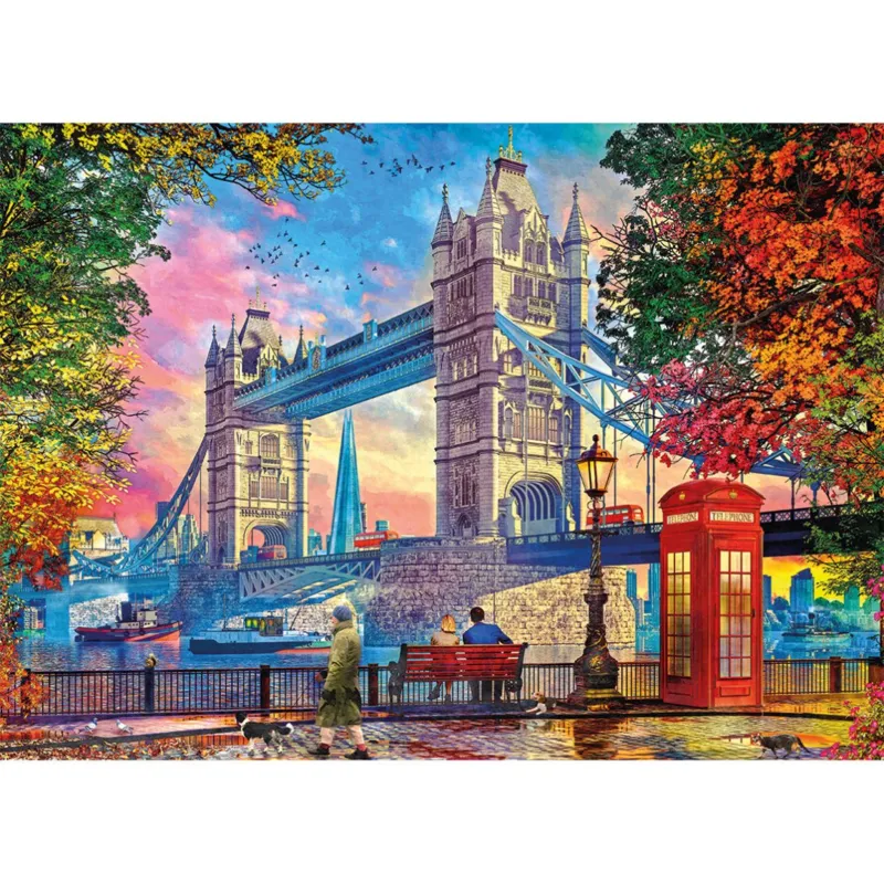 Dégagement Du Ciel Au-Dessus Du Tower Bridge