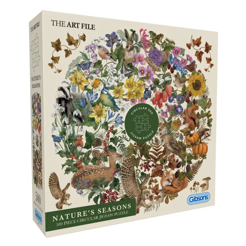 The Art File: Nature's Seasons (500 CIRCULAR)