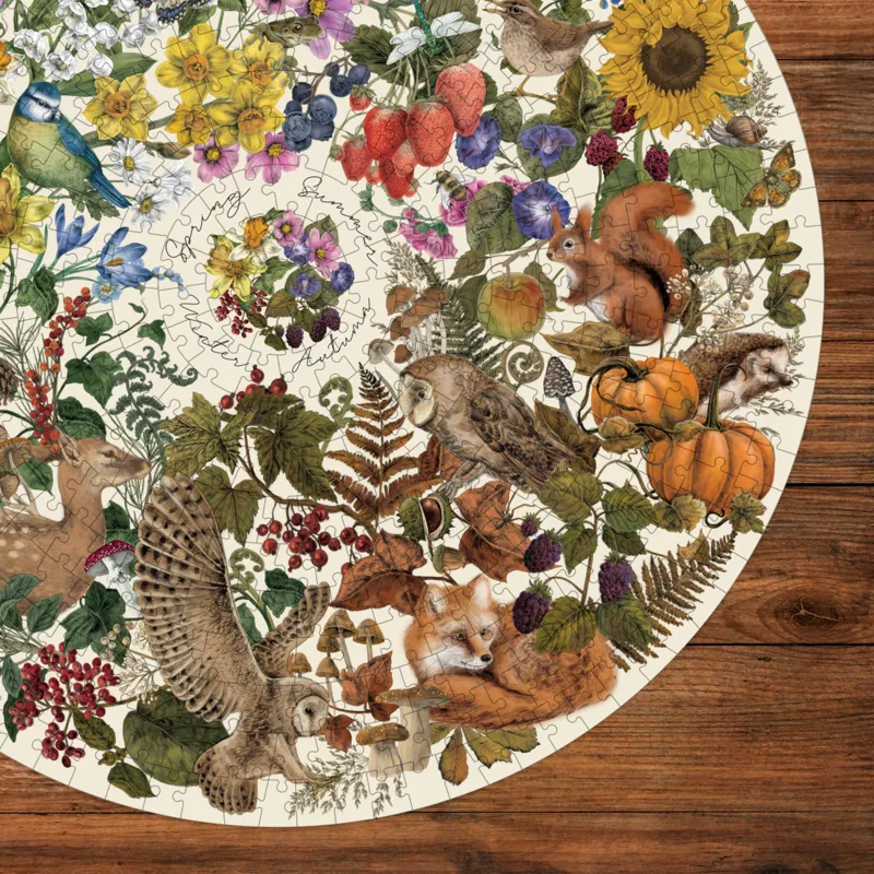 The Art File: Nature's Seasons (500 CIRCULAR)