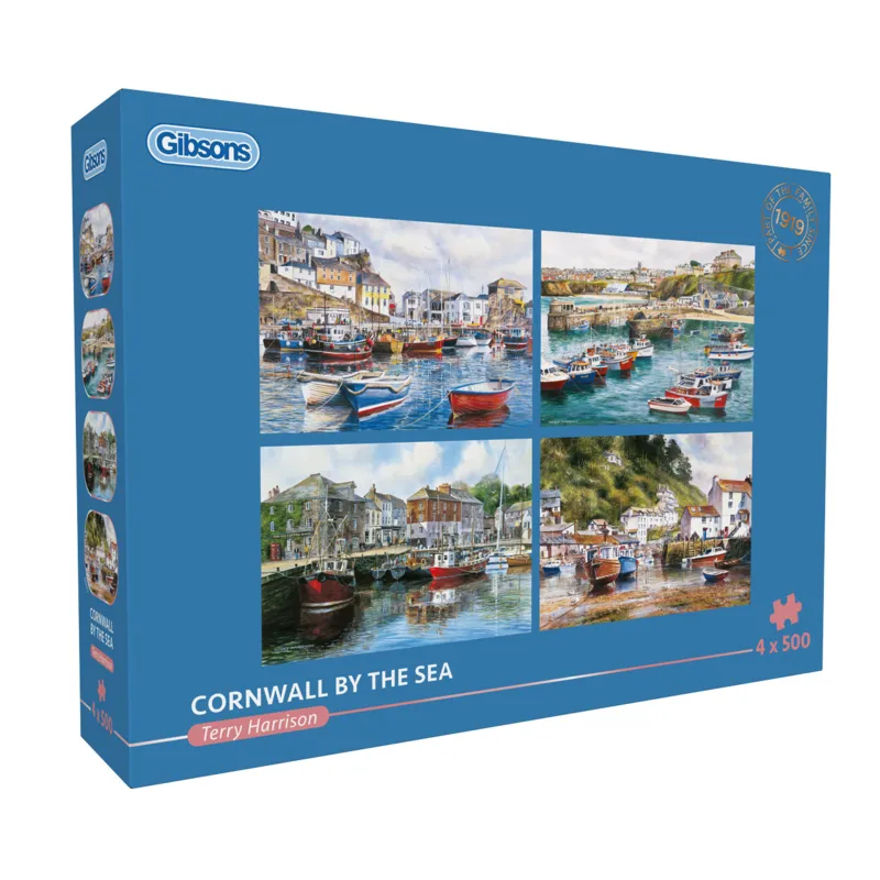 4 Puzzles - Cornwall by the Sea (4x500)