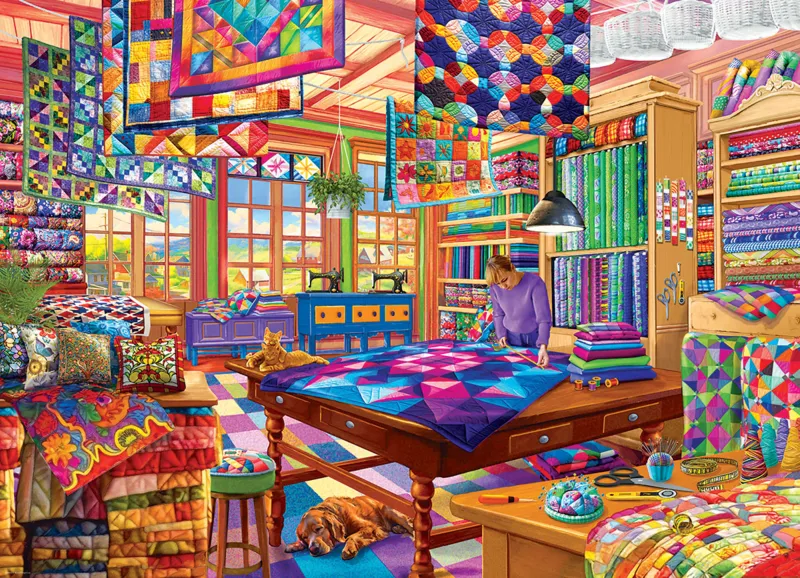 L'atelier de courtepointe