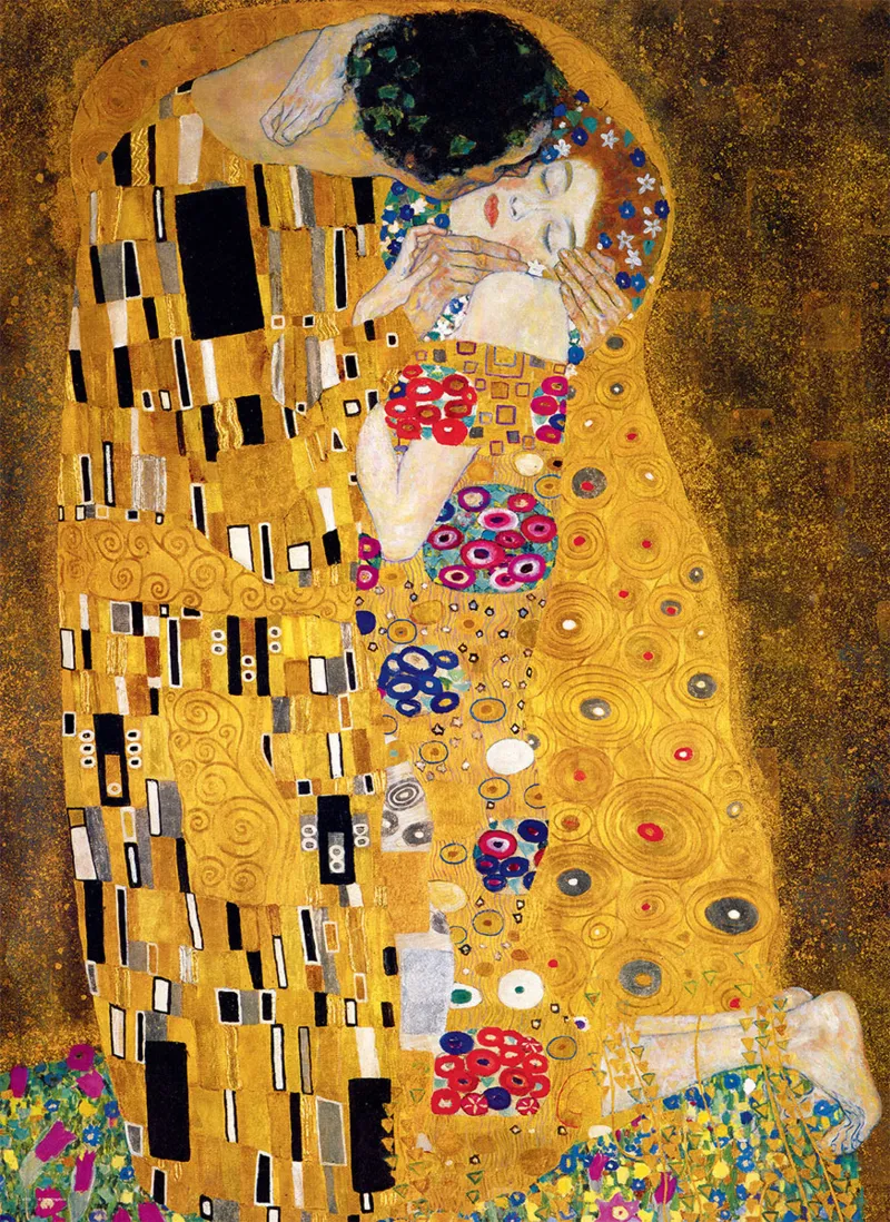 Puzzle Panoramique - Le Baiser