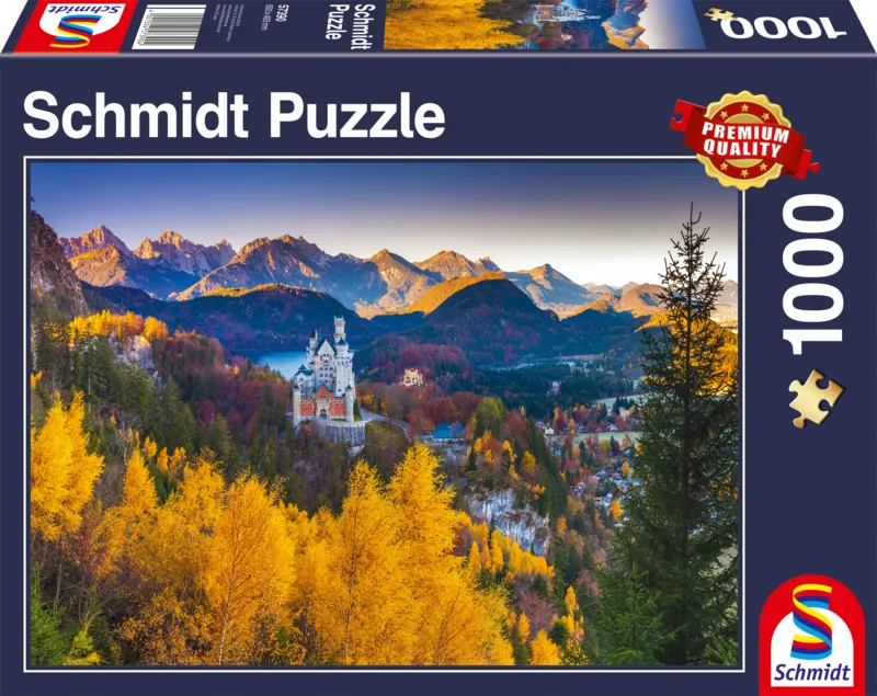 Neuschwanstein en Automne