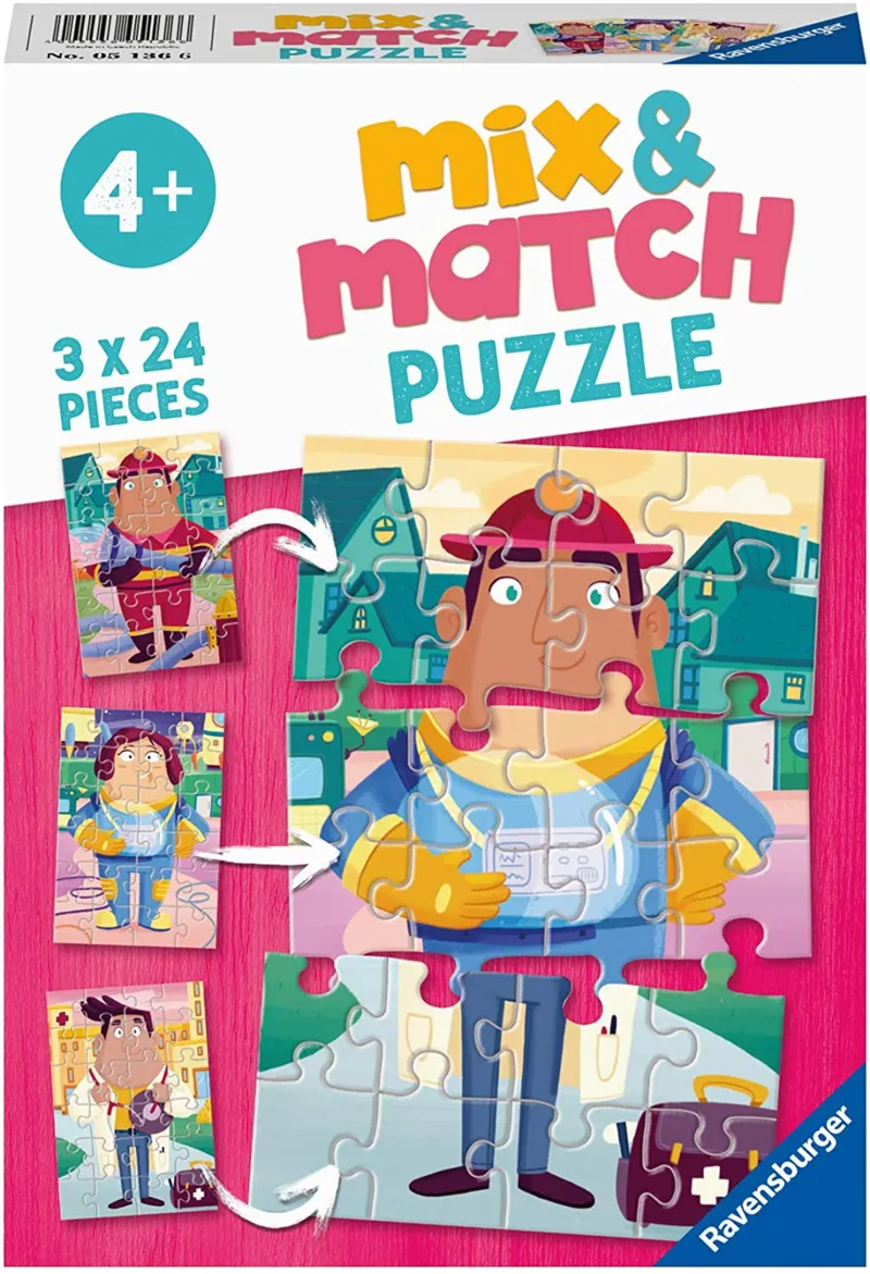 3 Puzzles - Métiers