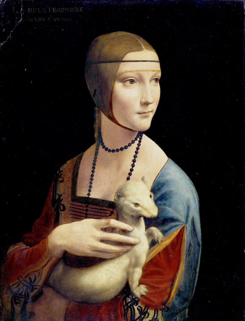 Léonard De Vinci : La Dame à l'Hermine