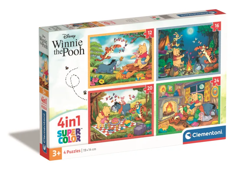 4 Puzzles - Winnie l'Ourson