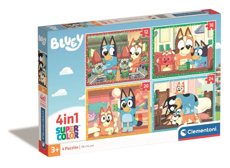 Puzzle 4 En 1 - Bluey