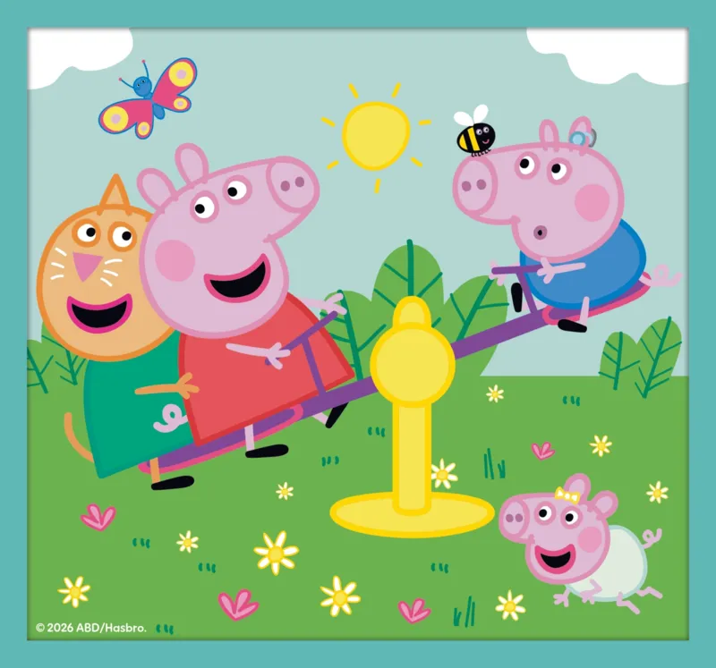10 Puzzles - Peppa's funny world