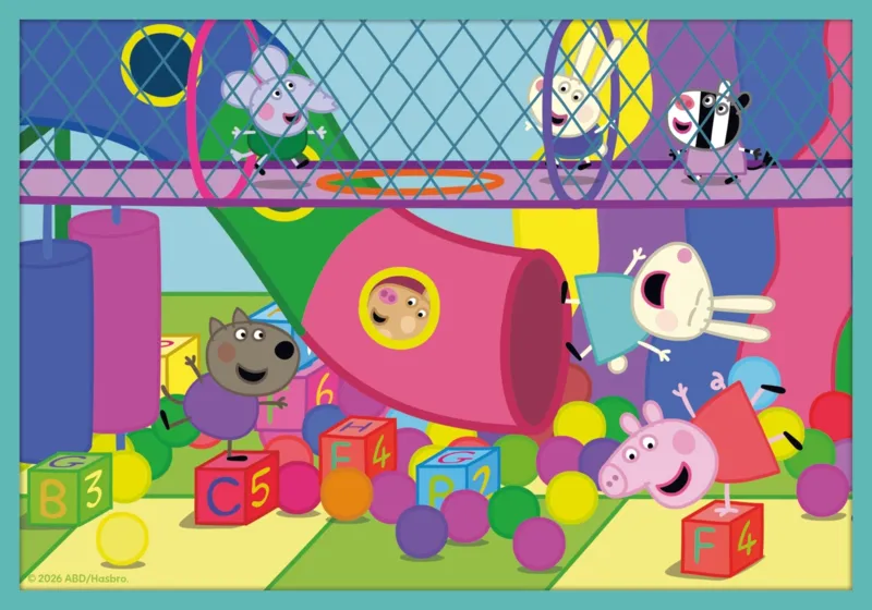 10 Puzzles - Peppa's funny world