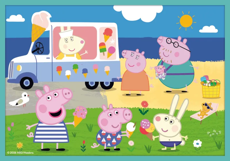10 Puzzles - Peppa's funny world