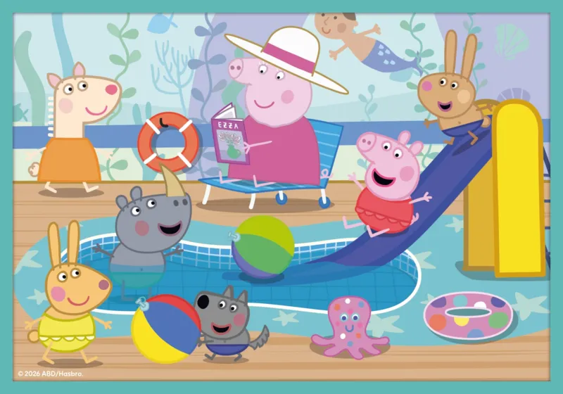 10 Puzzles - Peppa's funny world