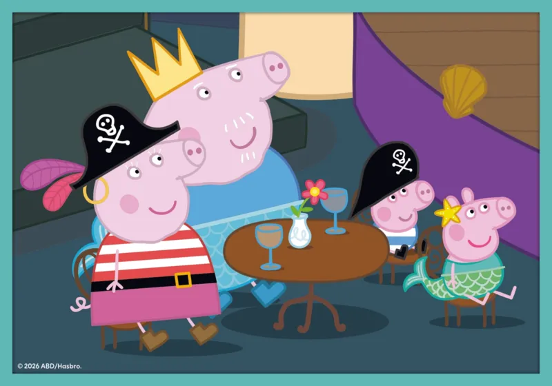 10 Puzzles - Peppa's funny world