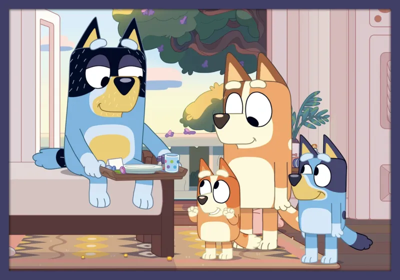 10 Puzzles - Story of Bluey