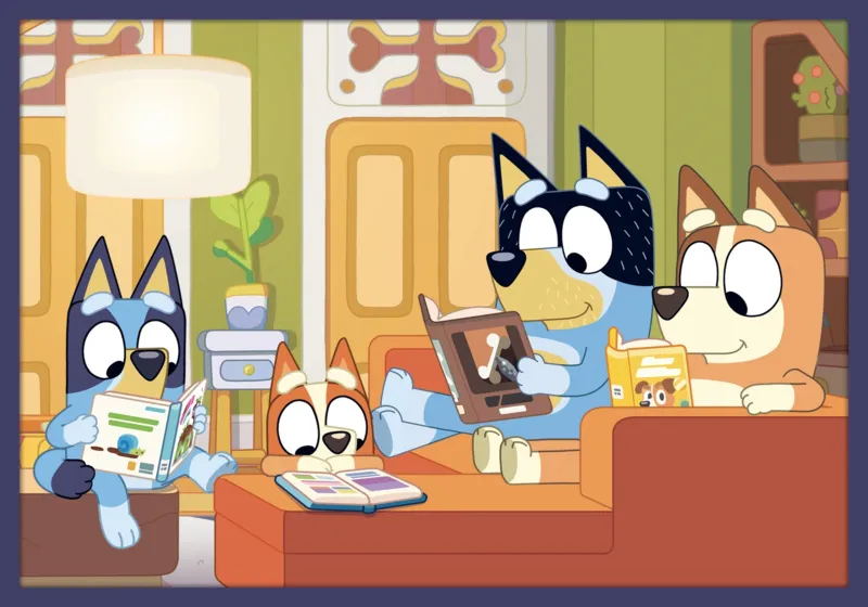 10 Puzzles - Story of Bluey
