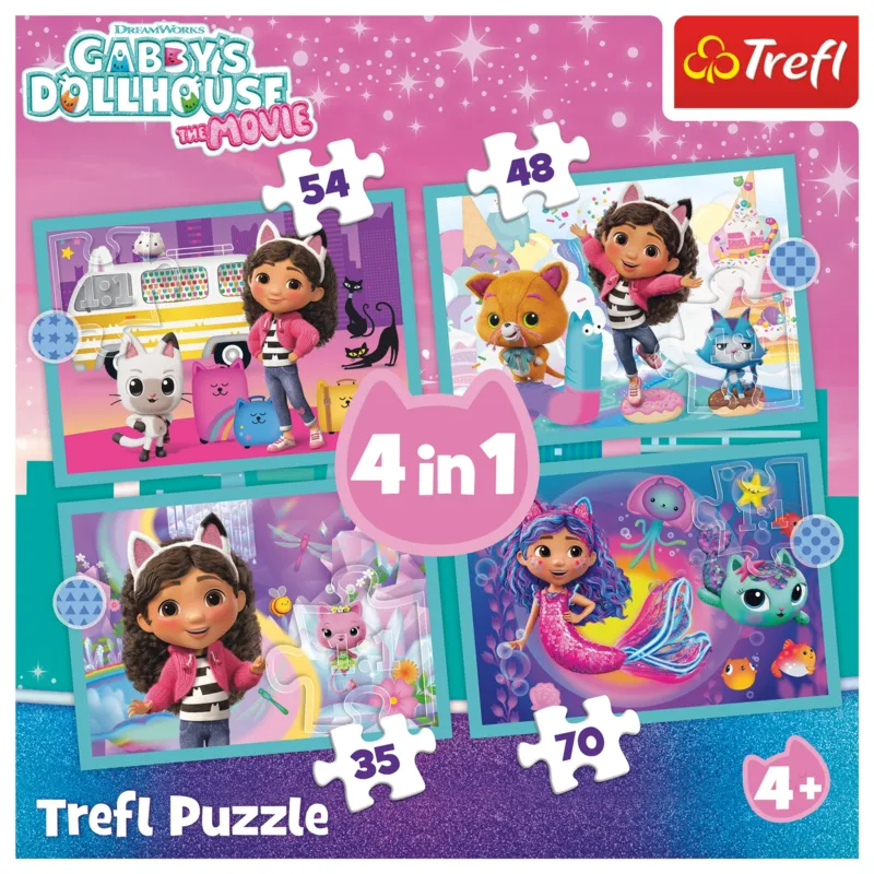 4 Puzzles - Gabby's Great Adventure