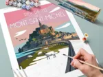 Peinture par Numéros - Mont Saint Michel