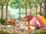 Journée au Camping