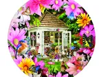 Abri de Jardin en Fleur