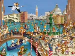 François Ruyer : Les Lapins à Venise