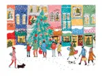 Chanteurs de Noël - Puzzle de 1000 Pièces en Boîte Carré