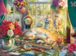L'heure du Puzzle pour le Chat