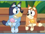 4 Puzzles - Bluey and his world