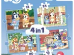 4 Puzzles - Bluey and his world