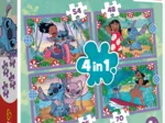 4 Puzzles - Lilo&Stitch's crazy day