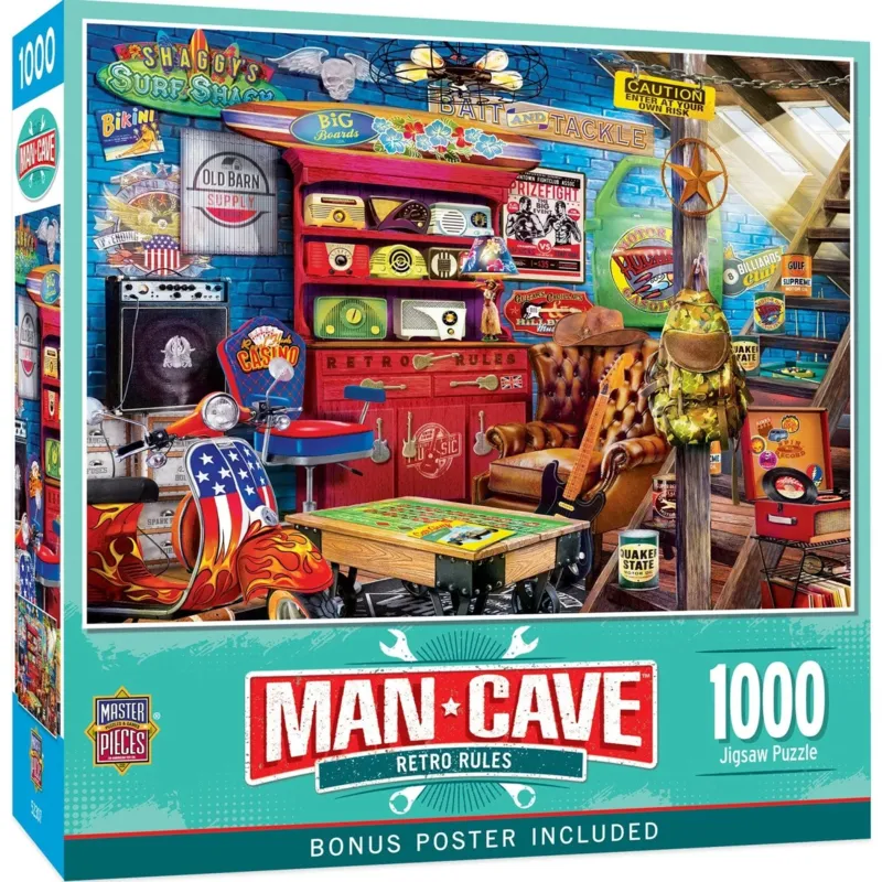 Man Cave - Retro Rules