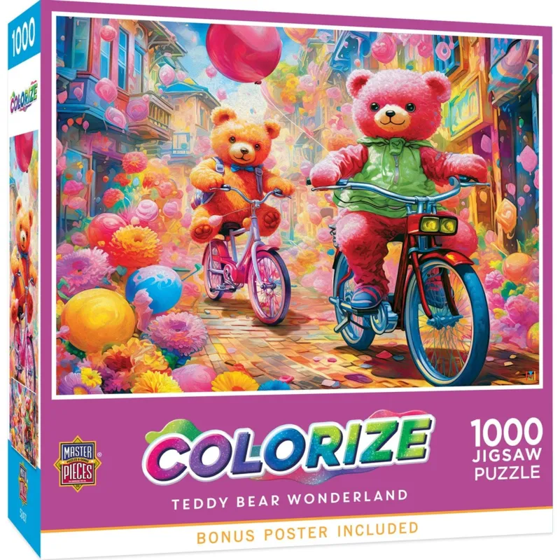 Colorize - Ours en Peluche au Pays des Merveilles