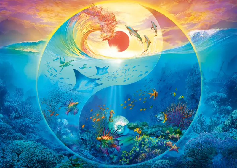 Yin & Yang Au royaume des animaux marins