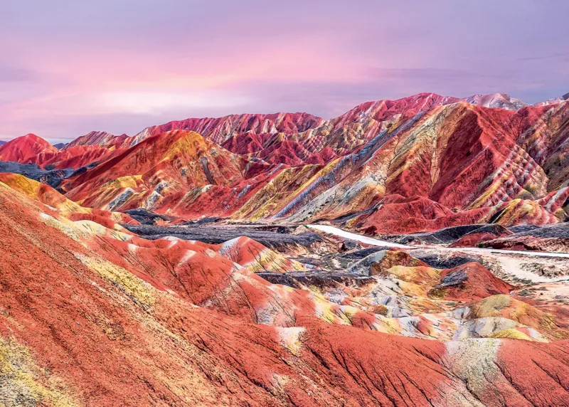 Montagnes Arc-En-Ciel, Chine