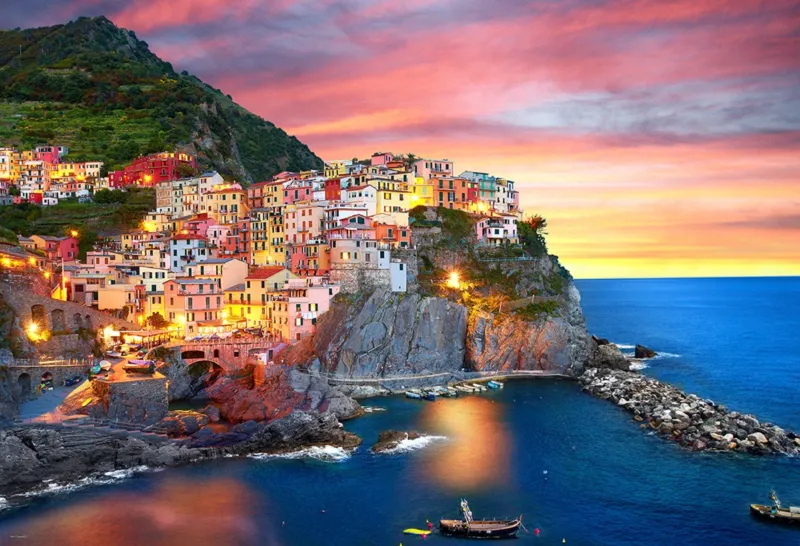 Manarola au Crépuscule
